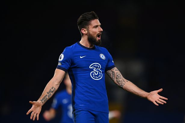 Olivier Giroud gave a big hint of his future with Chelsea with the transfer window opening in January