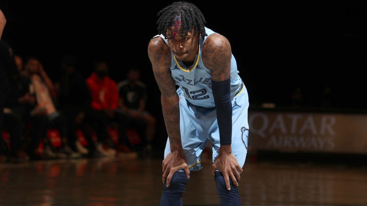 Grizzlies' Ja Morant leaves the game against the Nets in a wheelchair after a left ankle sprain.  To undergo an MRI scan on Tuesday