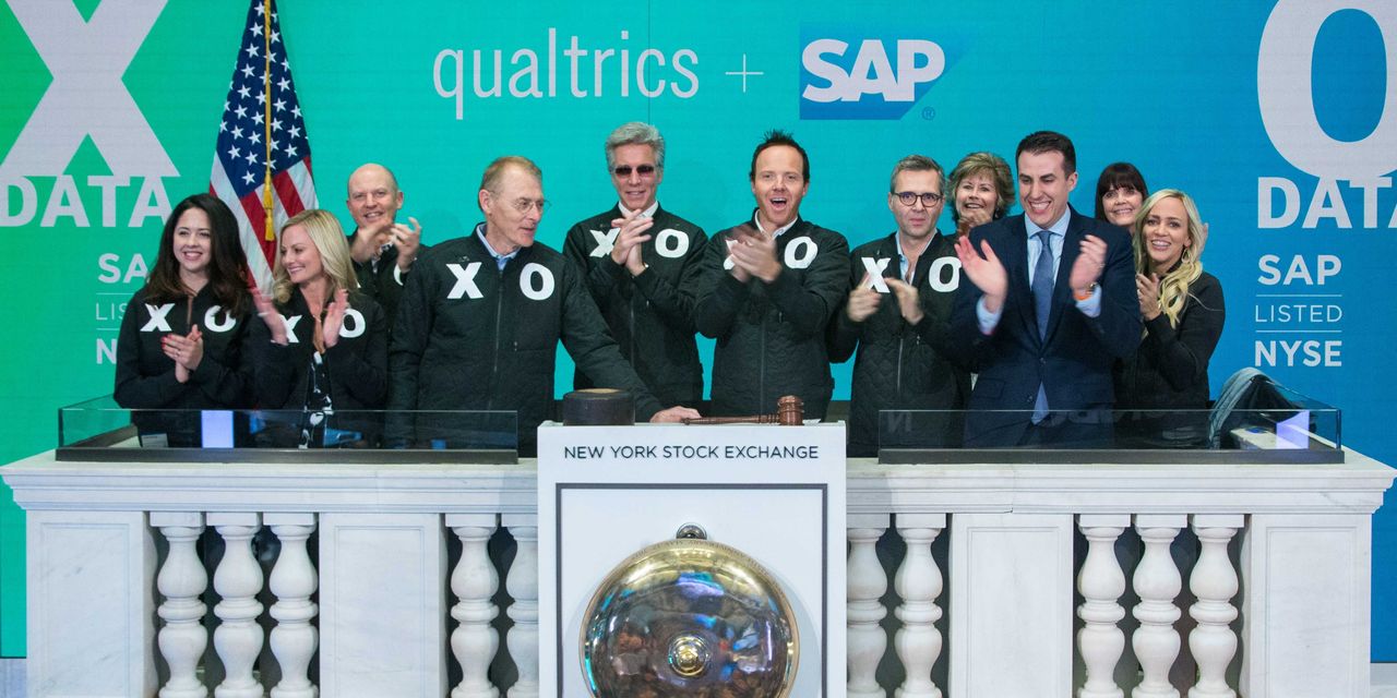 Heads of the SAP Qualtrics IPO Unit