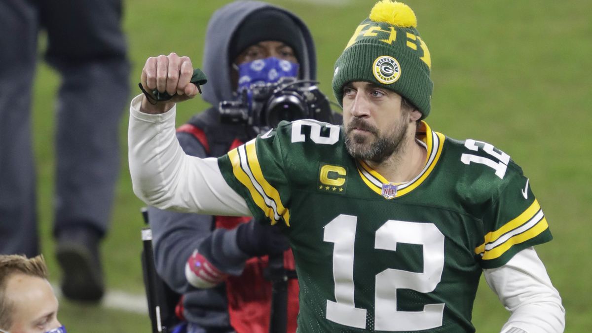 How does Aaron Rodgers feel about facing Tom Brady, Drew Price in the NFC Championship