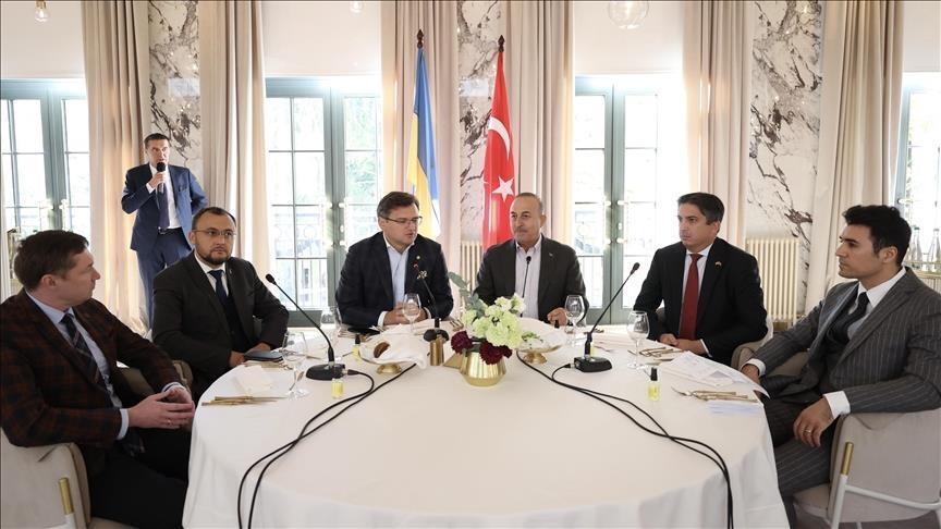 Міністр закордонних справ Туреччини зустрівся з бізнесменами в Україні