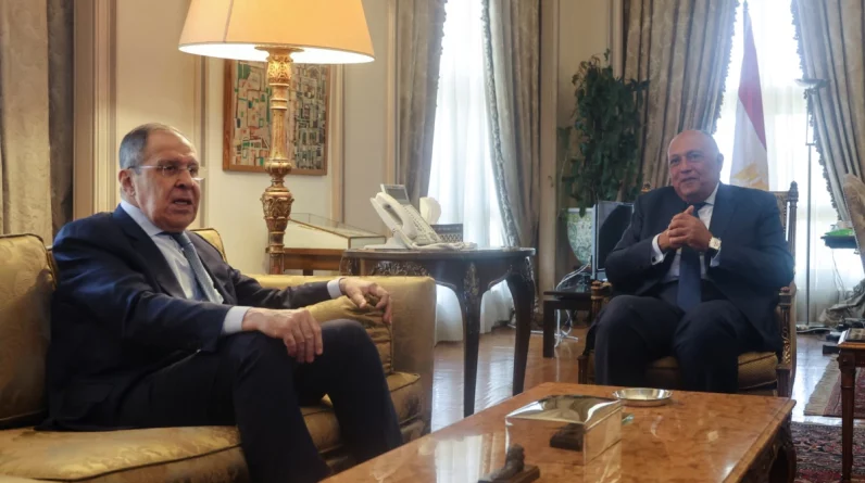 Глава МЗС Росії відвідав Єгипет у рамках поїздки в Африку на тлі війни в Україні