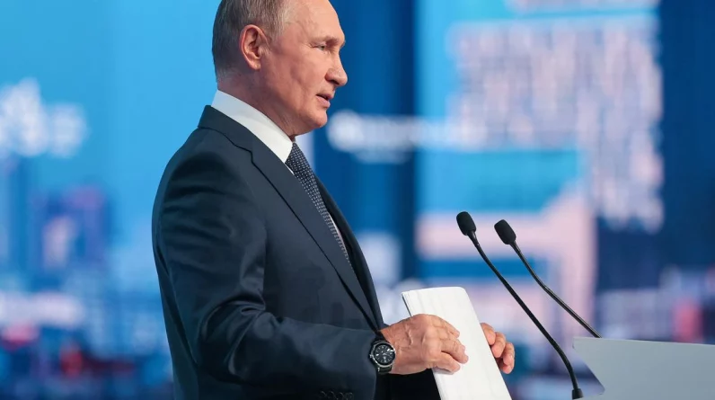 Путін каже, що Росія наживається на конфлікті в Україні