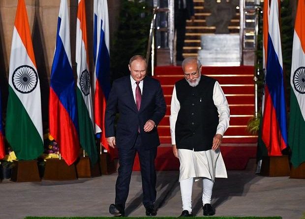 PM Modi with President Putin